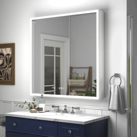 What an LED Medicine Cabinet Actually Solves in a Small Bathroom